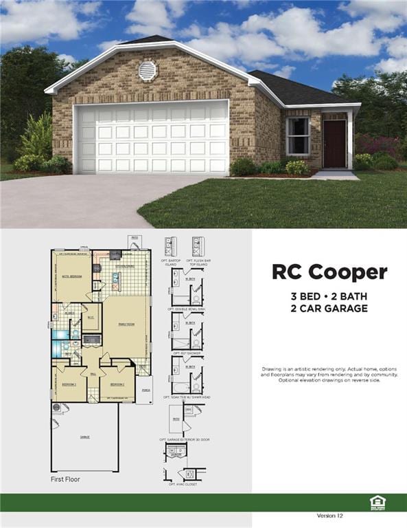 37818 W 207th Ter, Edgerton, KS 66021 - view of property floor plan