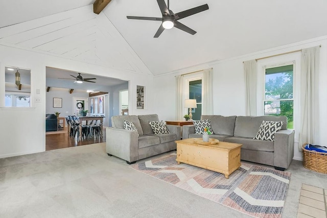 33991 Mission Belleview Rd, Louisburg, KS 66053 - carpeted living area with a ceiling fan