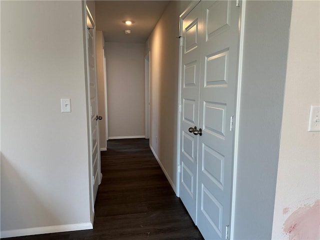 37779 W 207th Ter, Edgerton, KS 66021 - hall featuring dark wood-type flooring and baseboards
