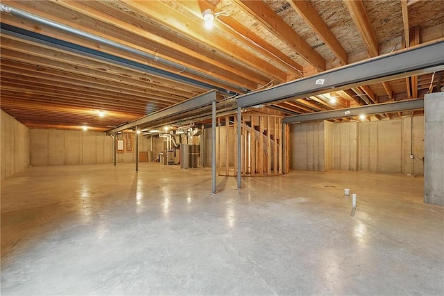 17137 Barton St, Overland Park, KS 66221 - unfinished below grade area featuring stairs