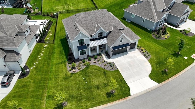 17137 Barton St, Overland Park, KS 66221 - aerial view of residential area