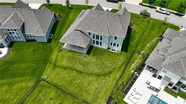 17137 Barton St, Overland Park, KS 66221 - bird's eye view