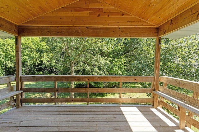 38 NW 525th Rd, Warrensburg, MO 64093 - view of deck