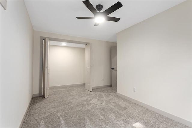 38 NW 525th Rd, Warrensburg, MO 64093 - spare room with light colored carpet and ceiling fan