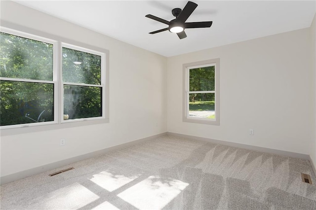 38 NW 525th Rd, Warrensburg, MO 64093 - unfurnished room with carpet floors and a ceiling fan