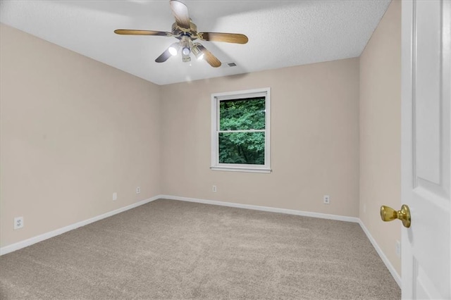 4506 NW Apache Dr, Riverside, MO 64150 - carpeted spare room featuring a ceiling fan and baseboards