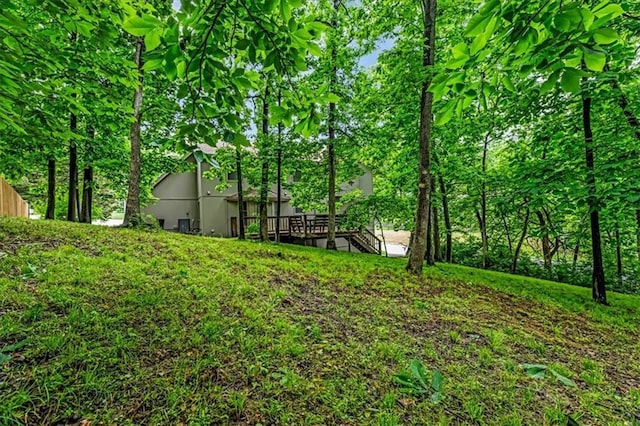 4506 NW Apache Dr, Riverside, MO 64150 - view of yard