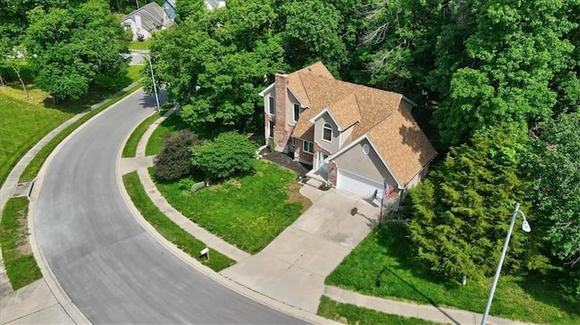 4506 NW Apache Dr, Riverside, MO 64150 - aerial view of property and surrounding area