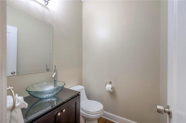 5706 NE Sapphire Pl, Lees Summit, MO 64064 - bathroom with vanity and toilet