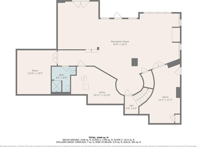 5706 NE Sapphire Pl, Lees Summit, MO 64064 - room layout