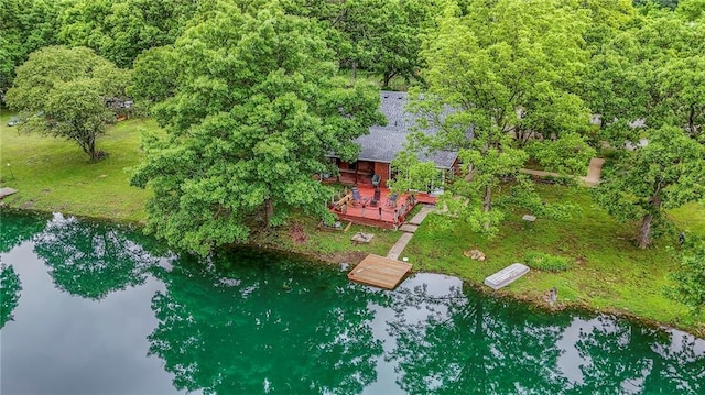 25801 E 317th Ter, Harrisonville, MO 64701 - view of subject property with a nearby body of water