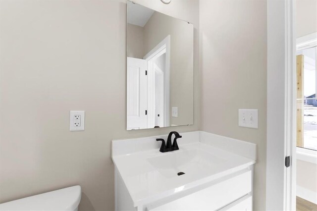 805 W Solomon Dr, Lone Jack, MO 64086 - bathroom featuring vanity and toilet