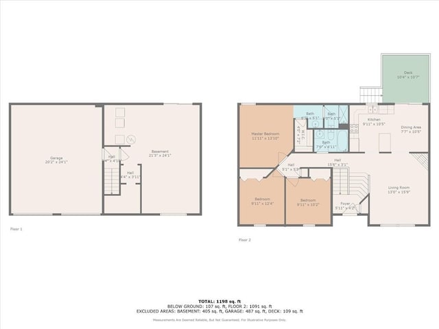 706 E 15th St E, Eudora, KS 66025 - floor plan / room layout