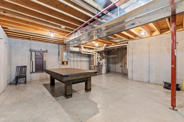 12930 N Champanel Way, Platte City, MO 64079 - unfinished basement with water heater and heating unit