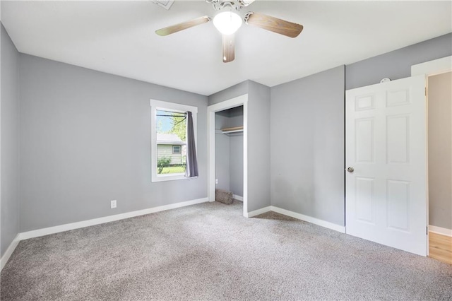 508 N Geronimo Dr, Independence, MO 64056 - unfurnished bedroom with carpet floors, a closet, and baseboards