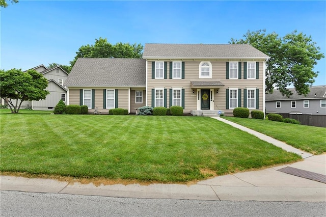 10500 Reeder St, Overland Park, KS 66214 - view of colonial inspired home