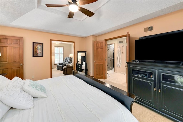 10500 Reeder St, Overland Park, KS 66214 - bedroom with a ceiling fan and carpet