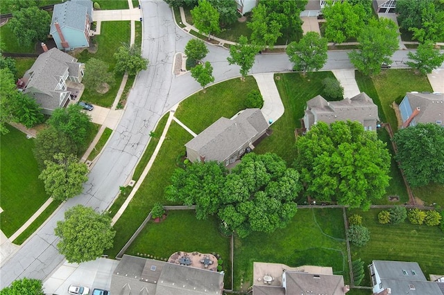 10500 Reeder St, Overland Park, KS 66214 - aerial perspective of suburban area