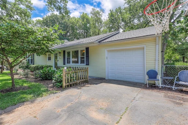 5815 W 70th St, Overland Park, KS 66208 - single story home with asphalt driveway, an attached garage, and roof with shingles
