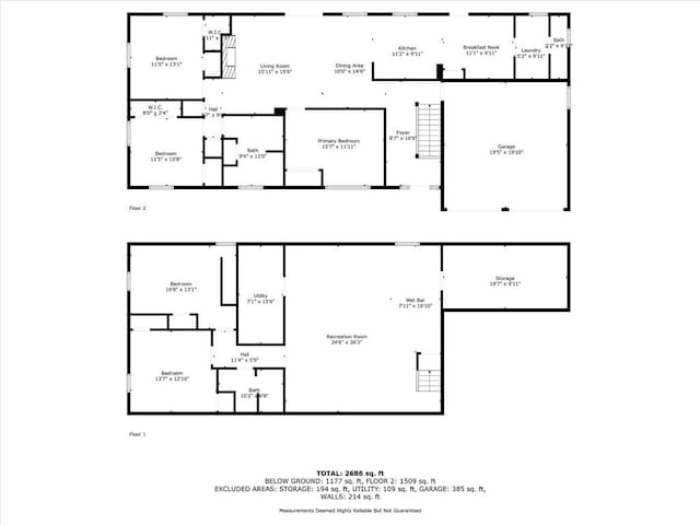 1501 Osage St, Leavenworth, KS 66048 - home floor plan