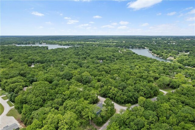 18 Beechwood Ln, Linn Valley, KS 66040 - aerial view of a large body of water and a forest