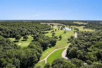 18 Beechwood Ln, Linn Valley, KS 66040 - drone / aerial view of a golf course and a forest