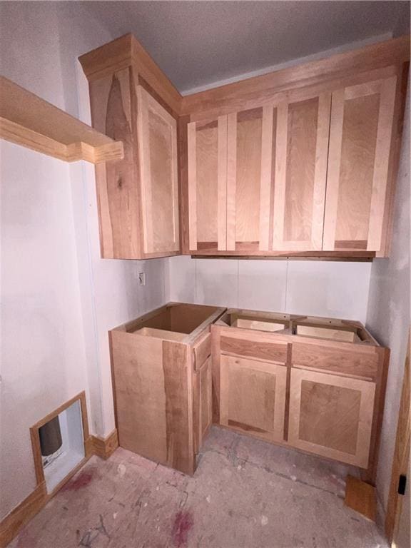 16500 Ingalls St, Gardner, KS 66030 - kitchen with light brown cabinets