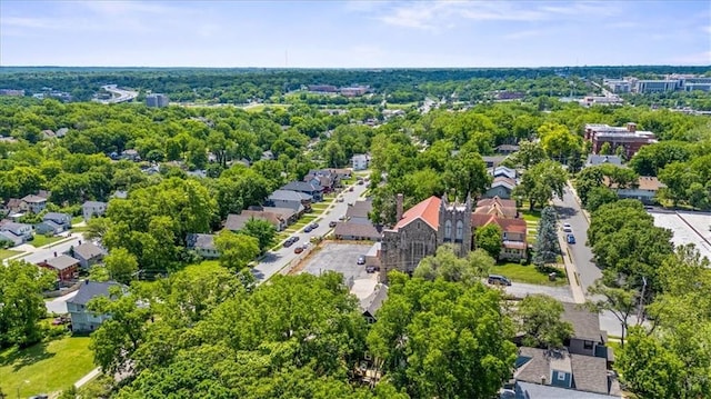 1316 E 42nd St, Kansas City, MO 64110 - aerial view of residential area