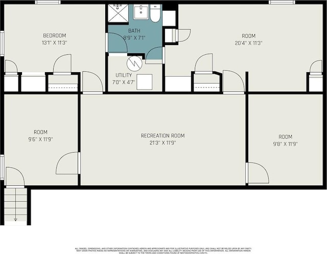 501 Maple Ave, Smithville, MO 64089 - room layout