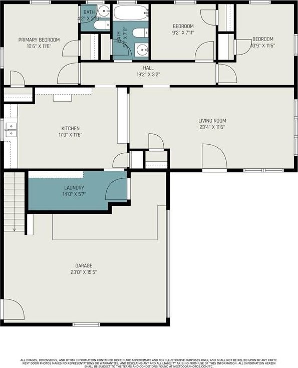 501 Maple Ave, Smithville, MO 64089 - room layout