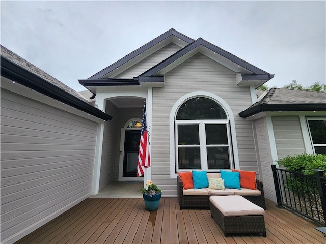 9001 NE 109th Ter, Kansas City, MO 64157 - view of wooden terrace