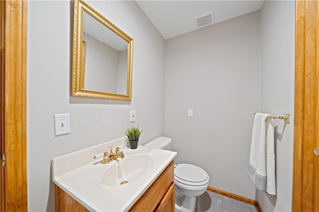 14450 W 146th Ter, Olathe, KS 66062 - bathroom with vanity, toilet, and baseboards
