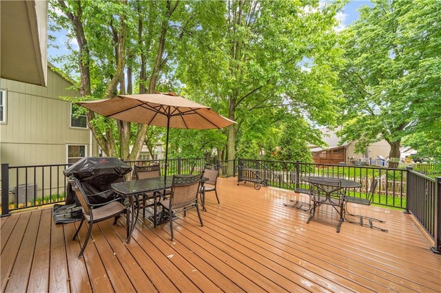 14450 W 146th Ter, Olathe, KS 66062 - deck with outdoor dining space
