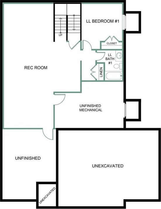 18305 W 166th St, Olathe, KS 66062 - floor plan / room layout