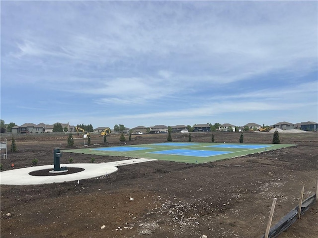 18305 W 166th St, Olathe, KS 66062 - view of basketball court featuring community basketball court and a residential view