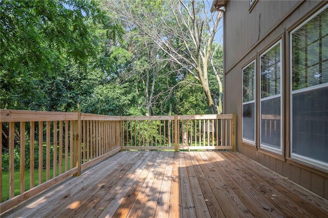 12726 S Rene St, Olathe, KS 66062 - view of wooden deck