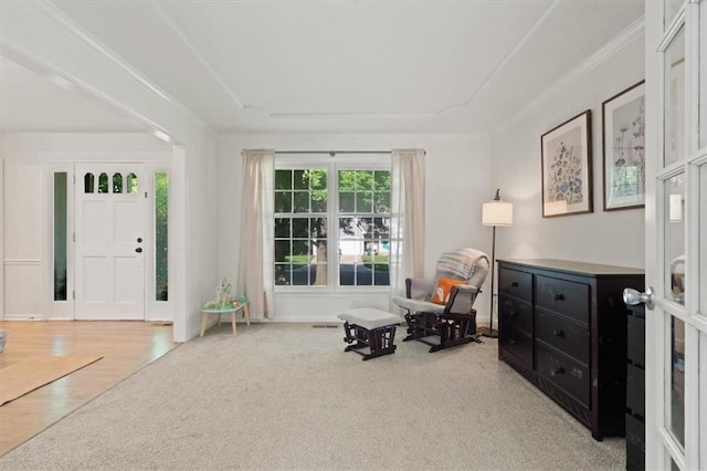 8443 Mettee St, Lenexa, KS 66219 - living area featuring light wood-style flooring