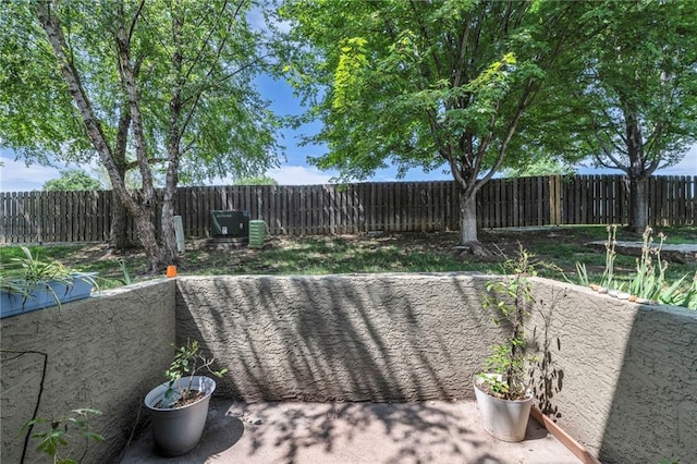 15828 W 61st St, Shawnee, KS 66217 - fenced backyard featuring central AC