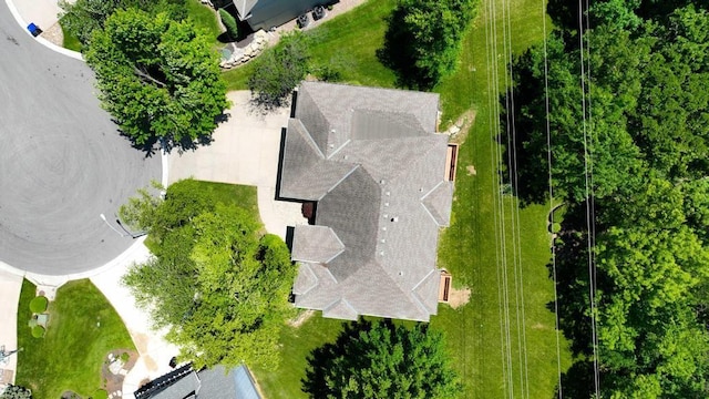 165 NE Hidden Ridge Ln, Lees Summit, MO 64064 - bird's eye view