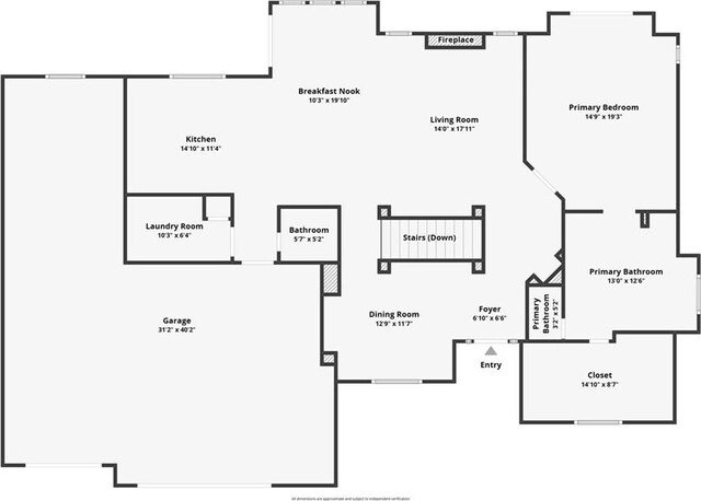 165 NE Hidden Ridge Ln, Lees Summit, MO 64064 - property floor plan