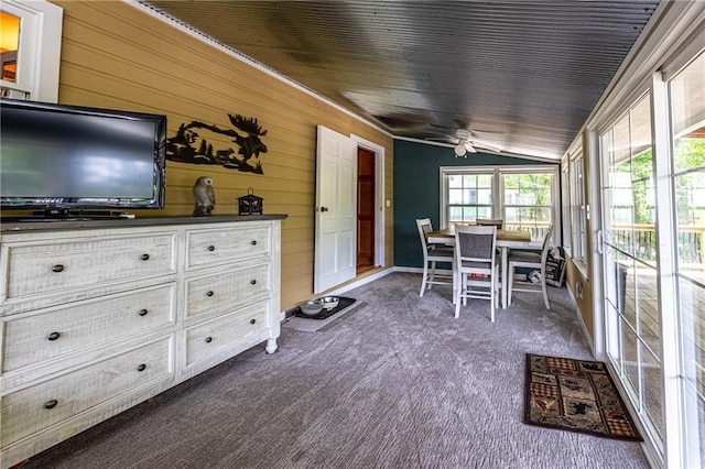 26406 Waterview Dr, Warsaw, MO 65355 - sunroom featuring vaulted ceiling