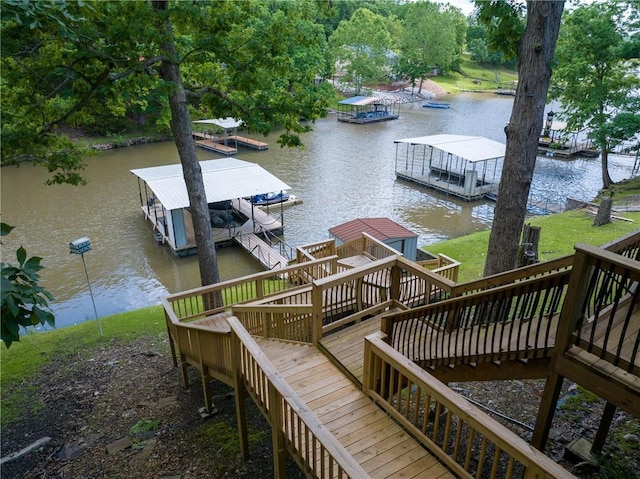 26406 Waterview Dr, Warsaw, MO 65355 - dock with a water view
