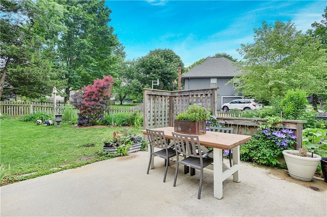 12000 Overbrook Rd, Leawood, KS 66209 - view of patio / terrace featuring outdoor dining space