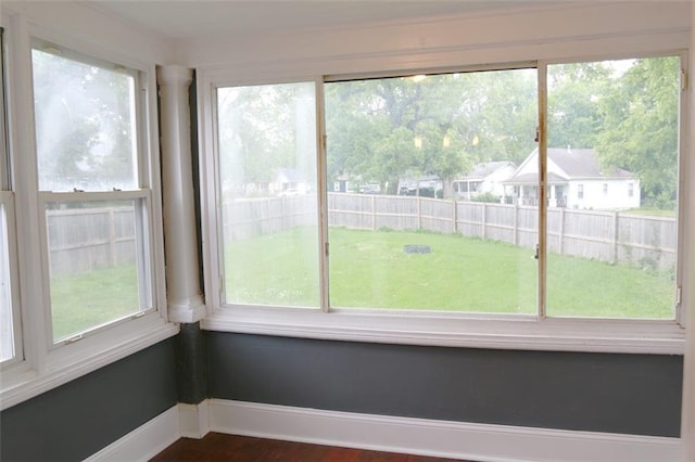 816 S Huttig Ave, Independence, MO 64053 - view of unfurnished sunroom