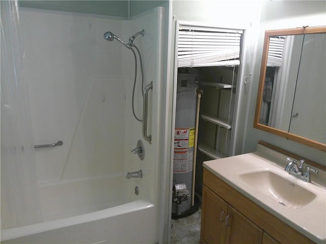 220 W State St, Erie, KS 66733 - bathroom with bathtub / shower combination and vanity