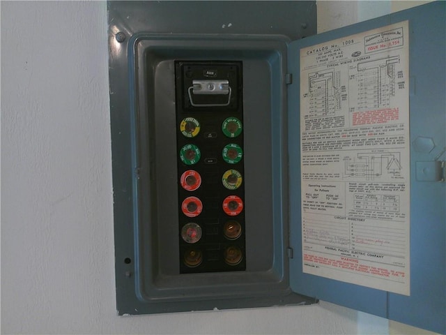 220 W State St, Erie, KS 66733 - detailed view of electric panel