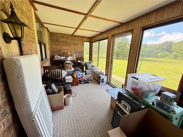 450 SW 725th Rd, Chilhowee, MO 64733 - view of sunroom / solarium