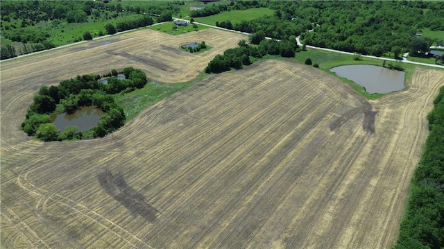 34330 W 407th St, Osawatomie, KS 66064 - aerial view of property and surrounding area featuring a large body of water
