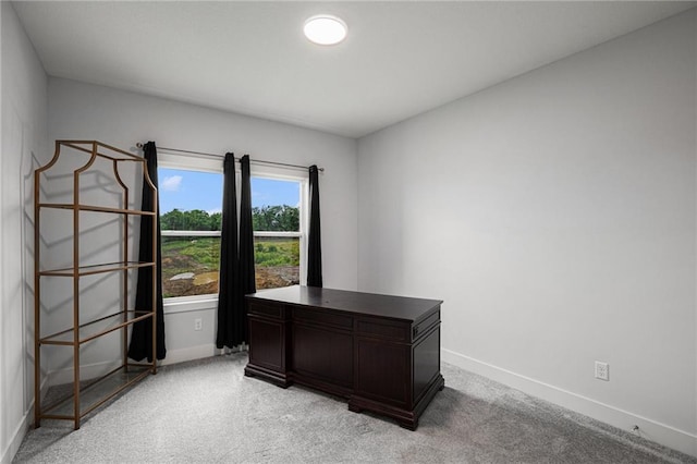 8316 NW 90th St, Kansas City, MO 64153 - unfurnished office featuring baseboards and light colored carpet