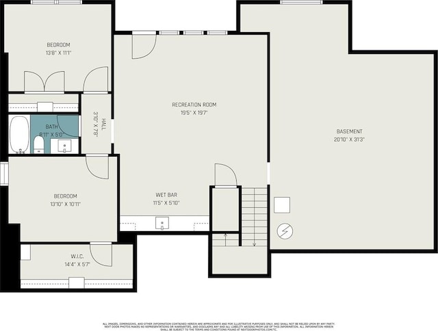 8316 NW 90th St, Kansas City, MO 64153 - floor plan / room layout